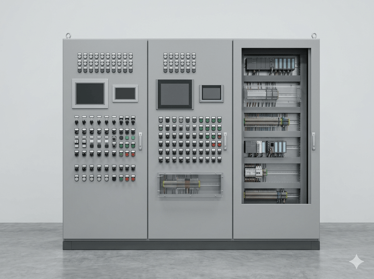 DCS Distributed Control System Panel