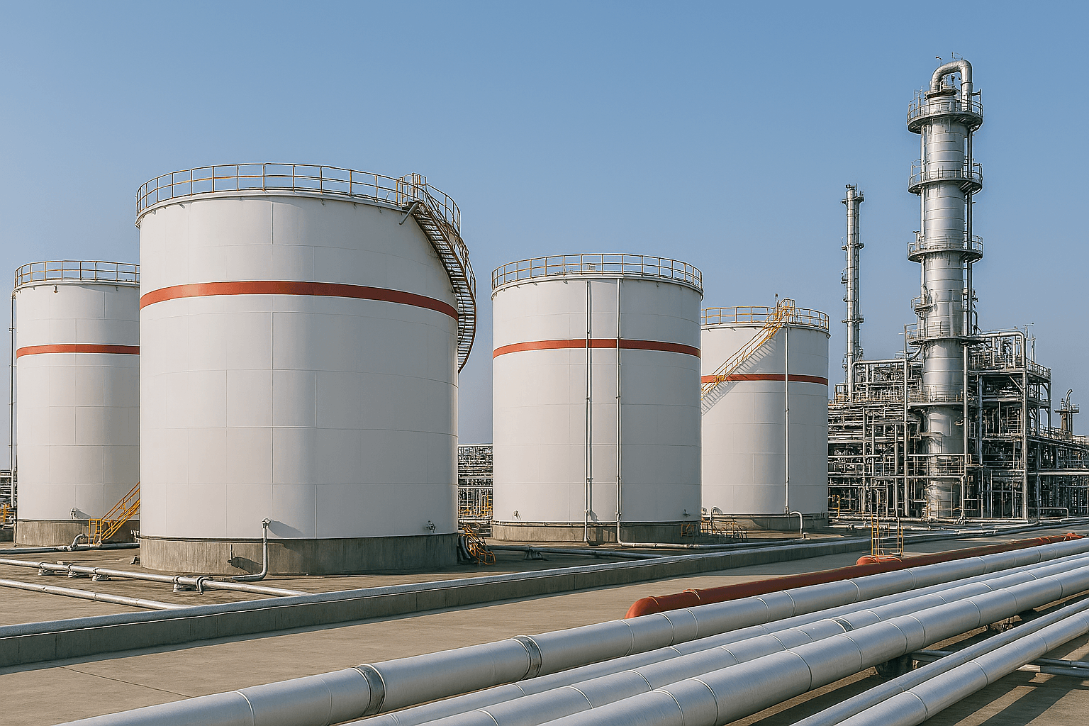 Oil Refinery and Tank Farm Management Automation